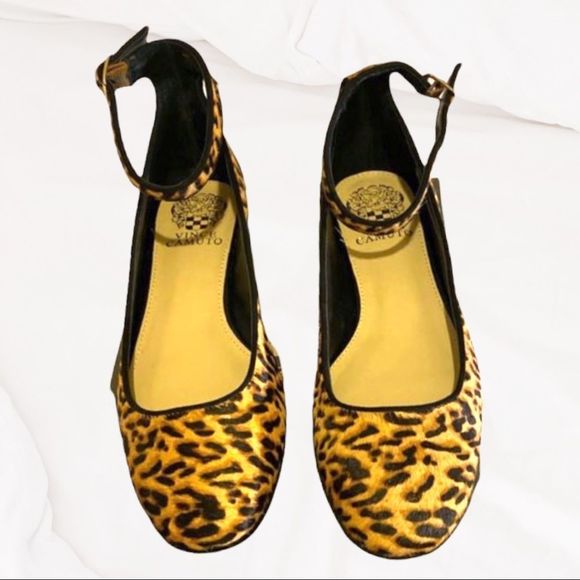 Vince Camuto Leopard Print Heels - Picture 6 of 7
